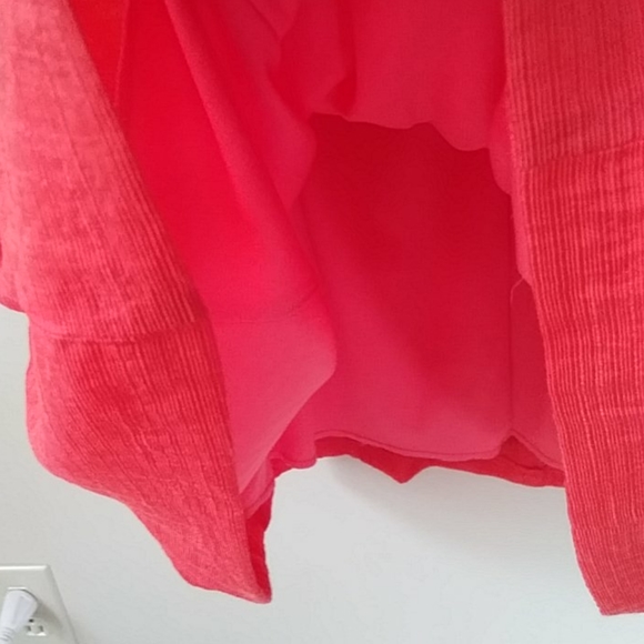 Aditi Lined Coral Dress Plus Size 16 - Picture 10 of 12